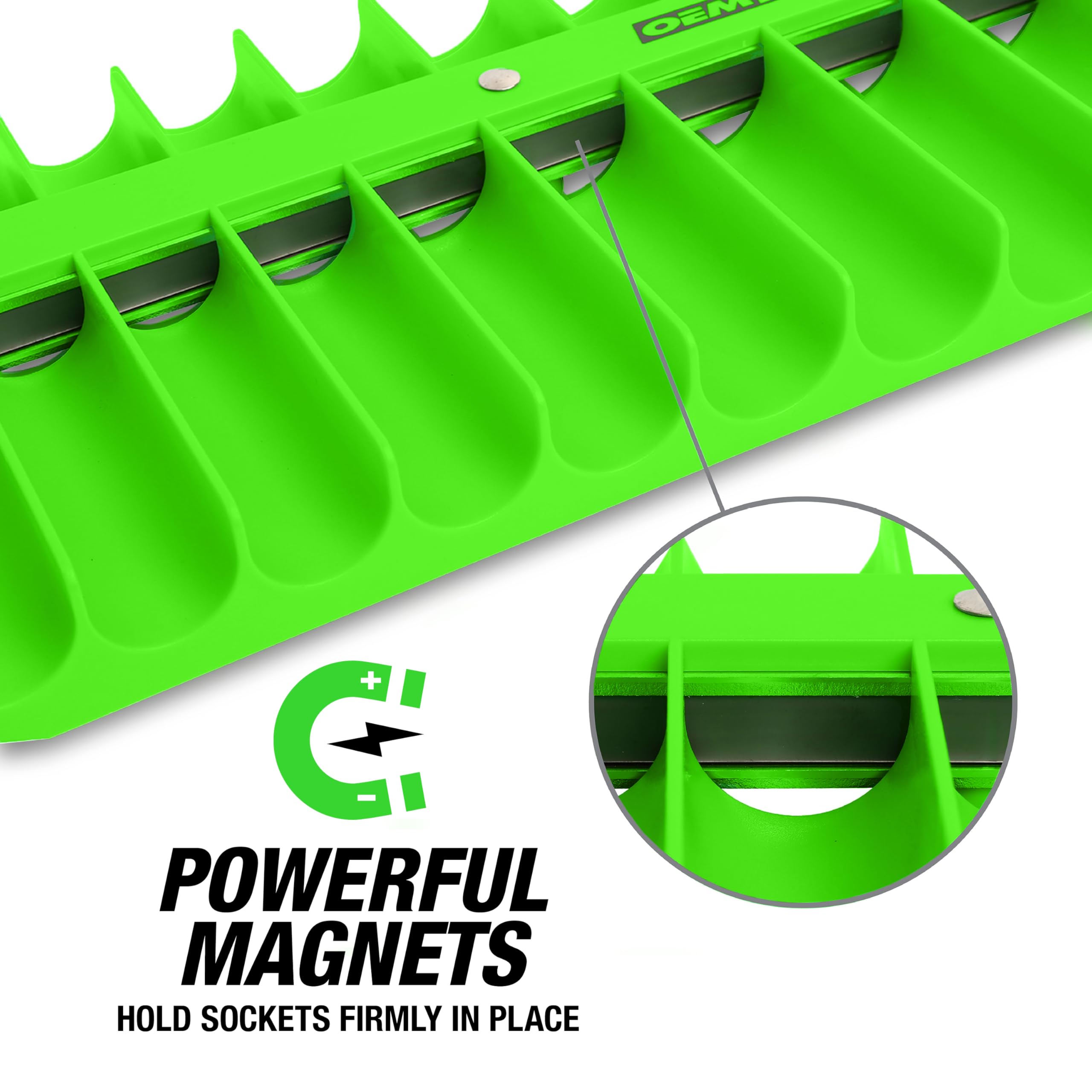 Amazon.com: OEMTOOLS 23127 Portable Magnetic Socket Organizer Tray